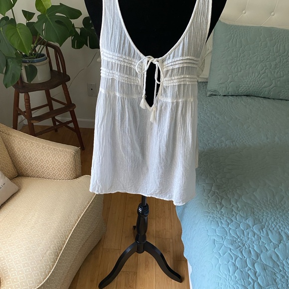 Denim & Supply Ralph Lauren Cream Sleeveless Top - Picture 8 of 12